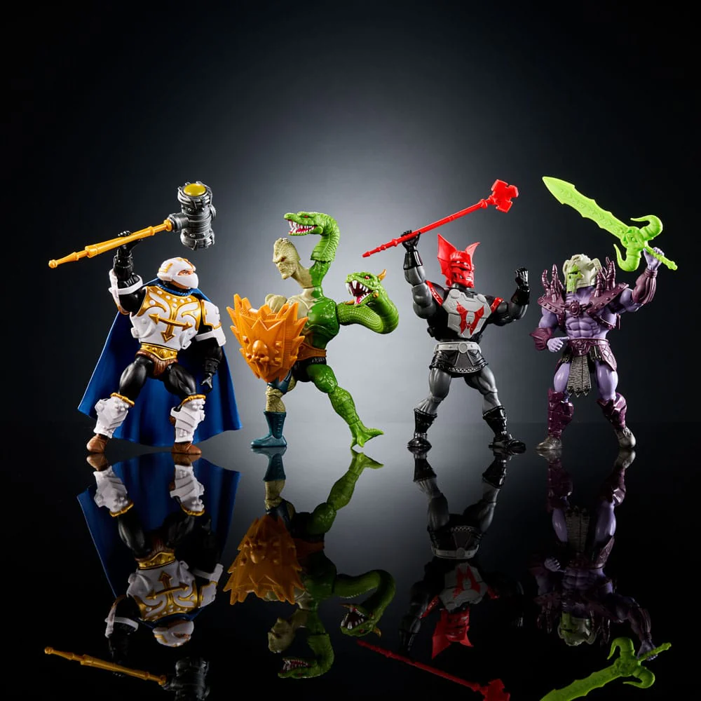 4 PACK BATTLE FOR ETERNIA MASTERS OF THE UNIVERSE ORIGINS - MATTEL - Image 3