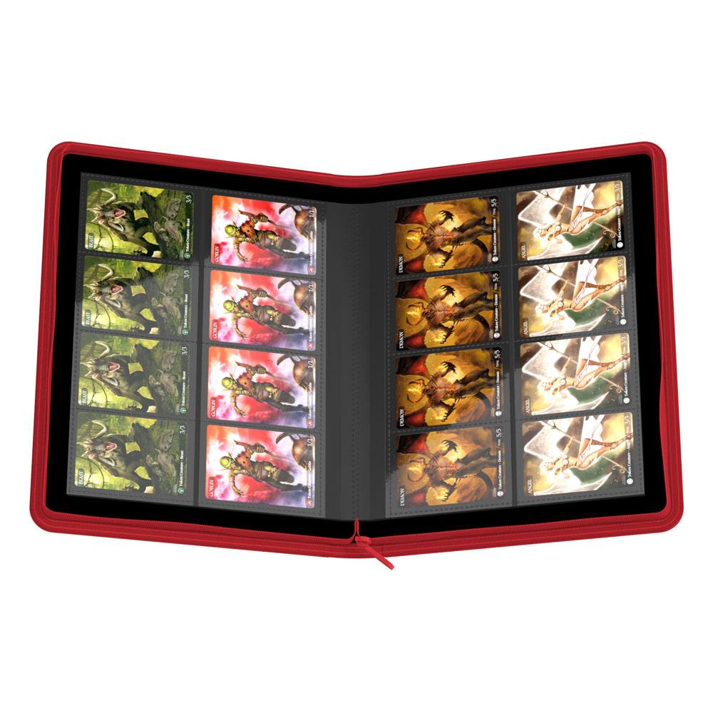Album cartas TCG Ultimate Guard Zipfolio 320 - 16 Pocket XenoSkin Rojo - Image 2