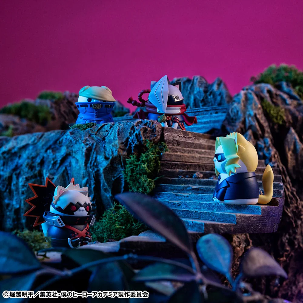 BLIND BOX MEGA CAT PROJECT MY HERO ACADEMIA No.02 - HEROACA CATS (3CM) - Image 13