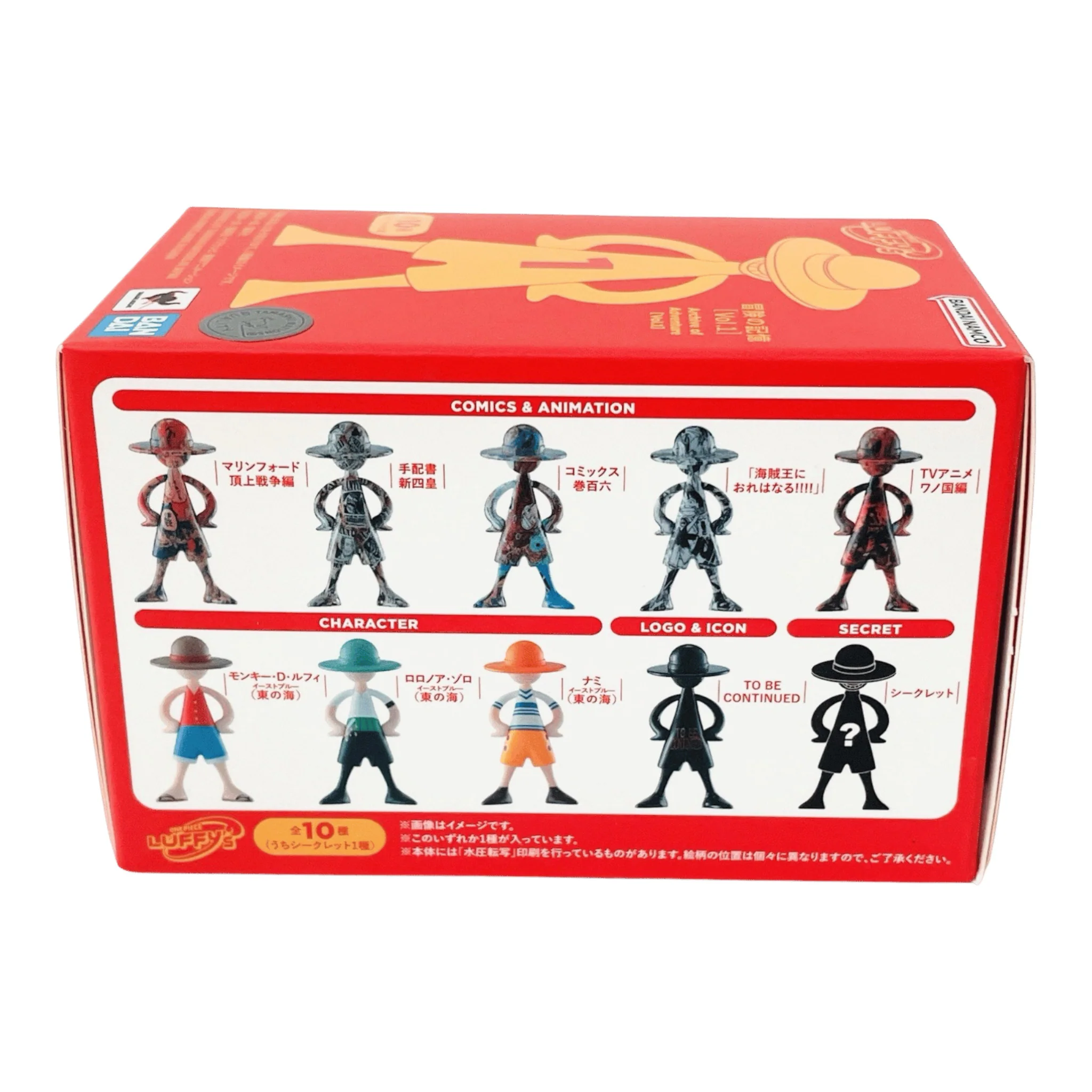 BLIND BOX ONE PIECE LUFFY´S ARCHIVE ADVENTURE BANDAI TAMASHII NATIONS (9CM) - Image 3