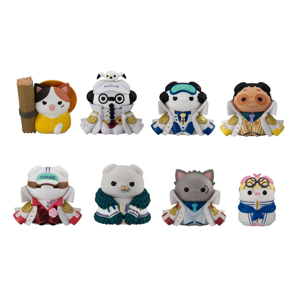 BLIND BOX ONE PIECE MEGA CAT PROJECT NYAN PIECE NYAN! LUFFY VS MARINES (3CM)