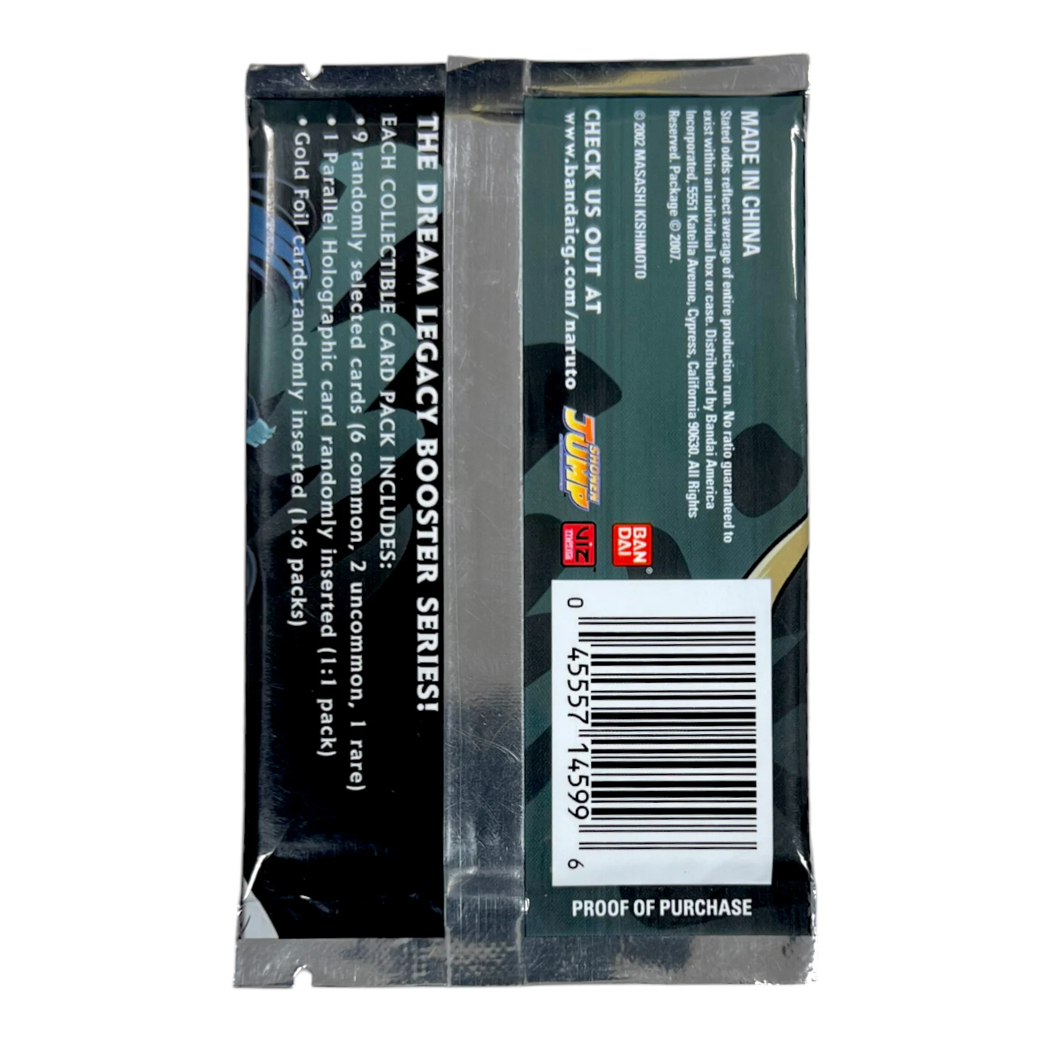 BOOSTER NARUTO CCG "THE DREAM LEGACY" TSUNADE BANDAI SEALED - Image 2