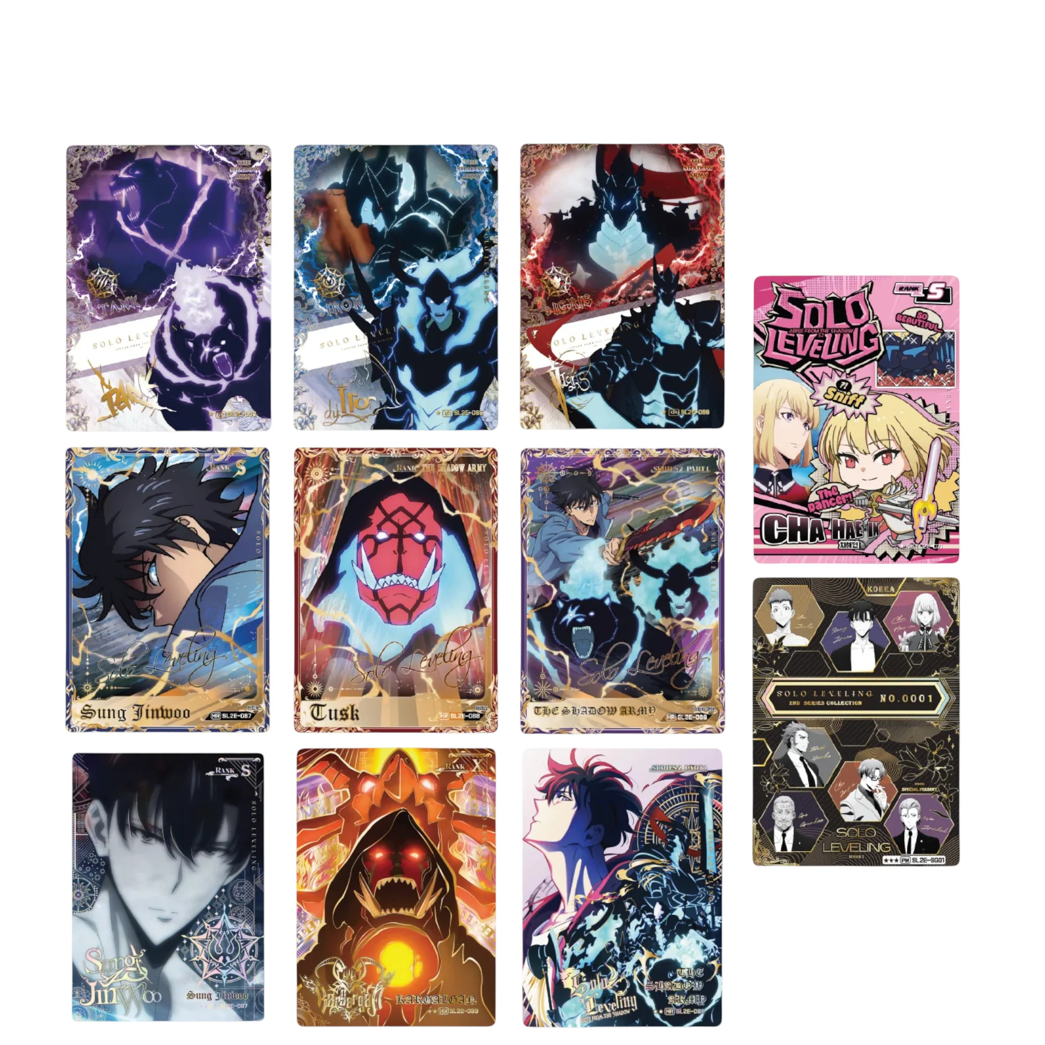 BOOSTER BOX SOLO LEVELING VOL 2 COLLECT CARD MAPNIVERSE SL2E (COREANO) - Image 6