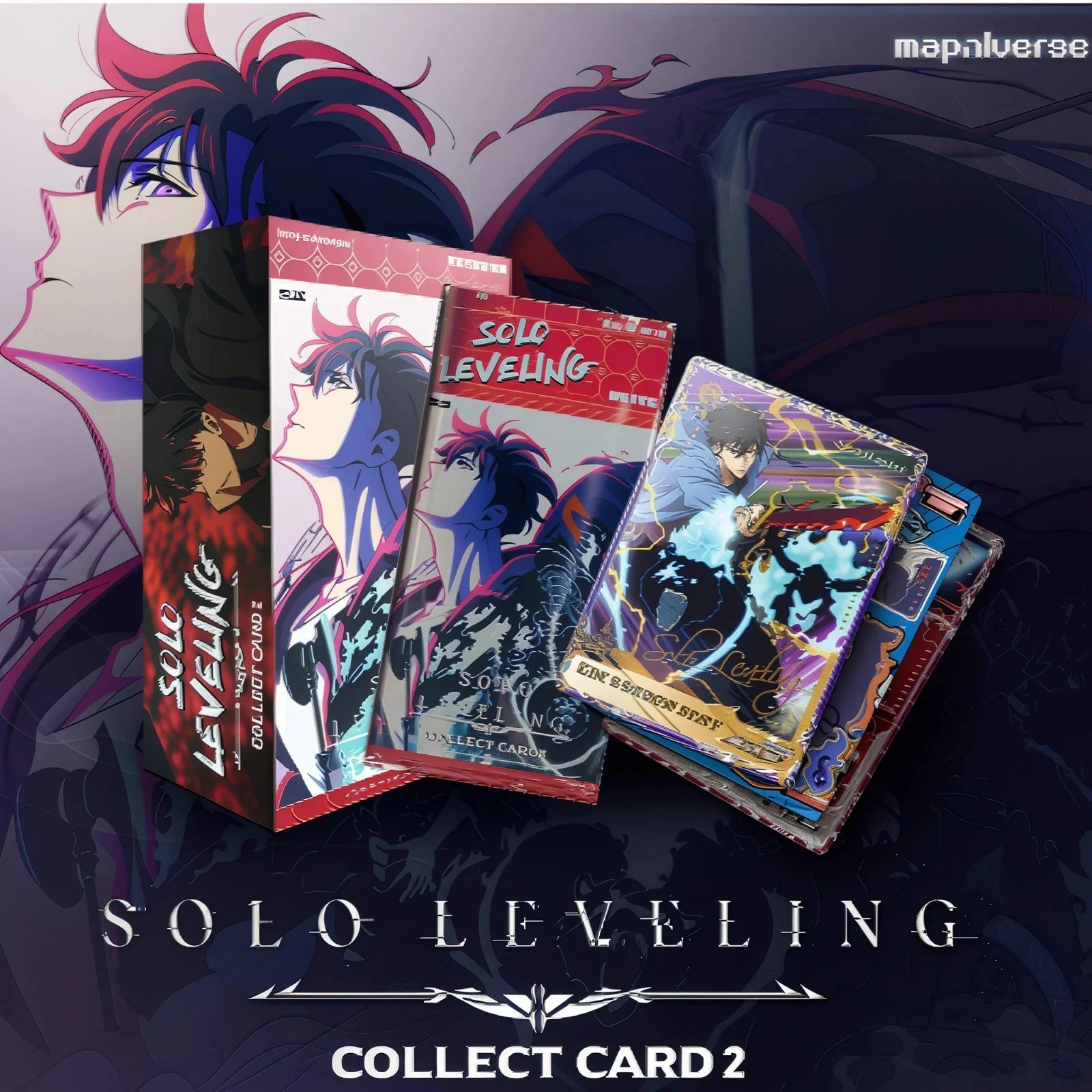 BOOSTER BOX SOLO LEVELING VOL 2 COLLECT CARD MAPNIVERSE SL2E (COREANO) - Image 9
