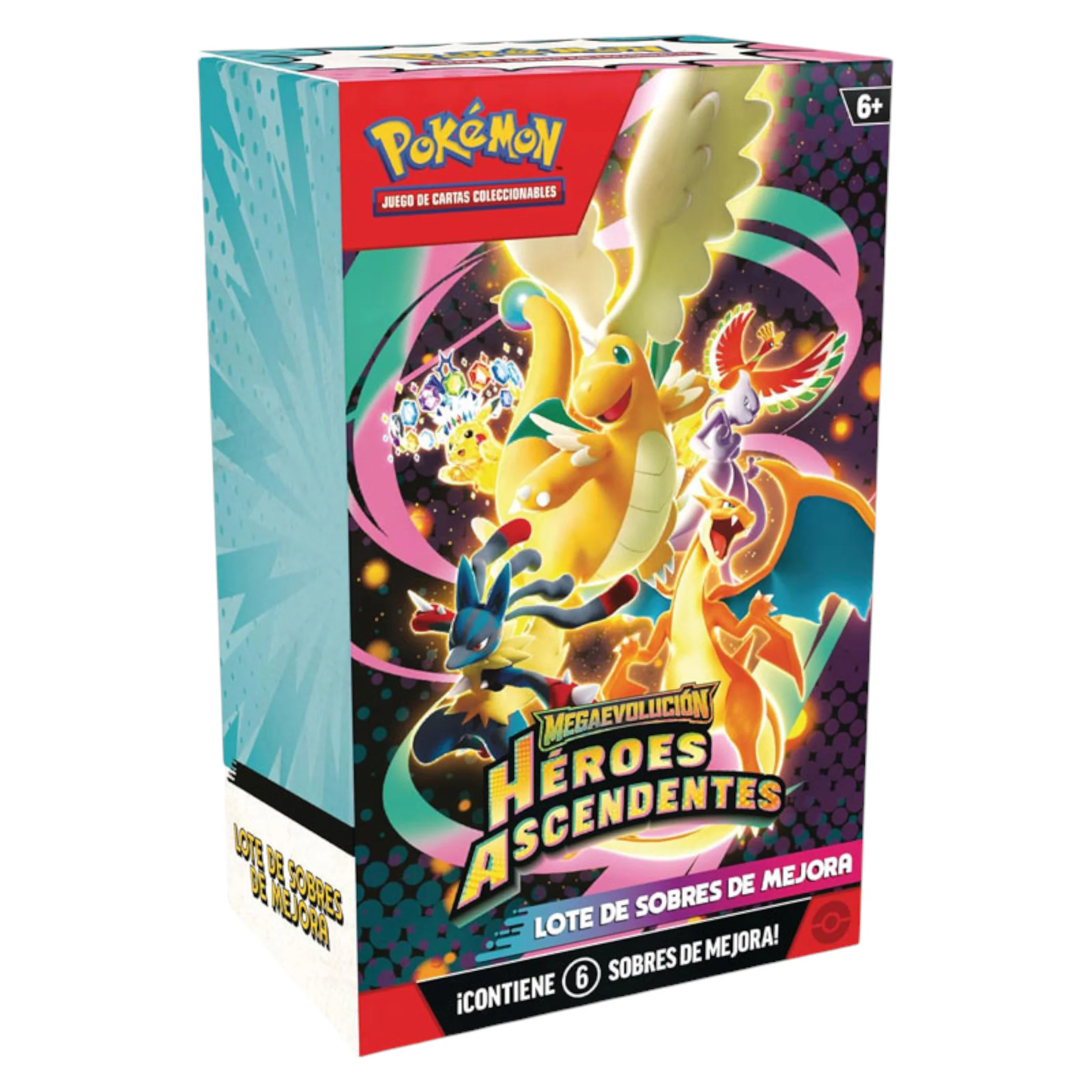 BOOSTER BUNDLE POKEMON MEGA HEROES ASCENDENTES (ESPAÑOL)