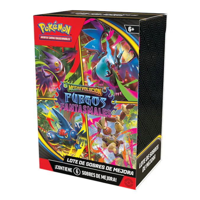 BOOSTER BUNDLE POKEMON PHANTASMAL FLAMES - FUEGOS FANTASMALES (ESPAÑOL)