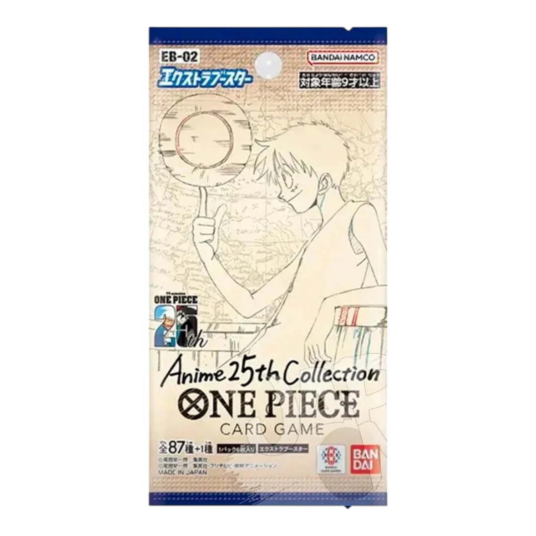 BOOSTER ONE PIECE EB02 - ANIME 25TH COLLECTION EB-02 - SOBRE JAPONÉS