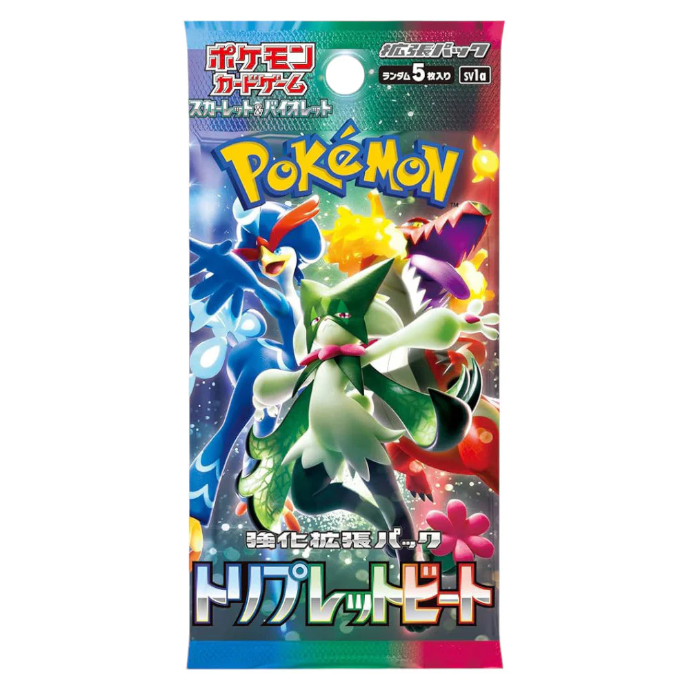 BOOSTER POKEMON SV1A TRIPLET BEAT - SOBRE JAPONÉS