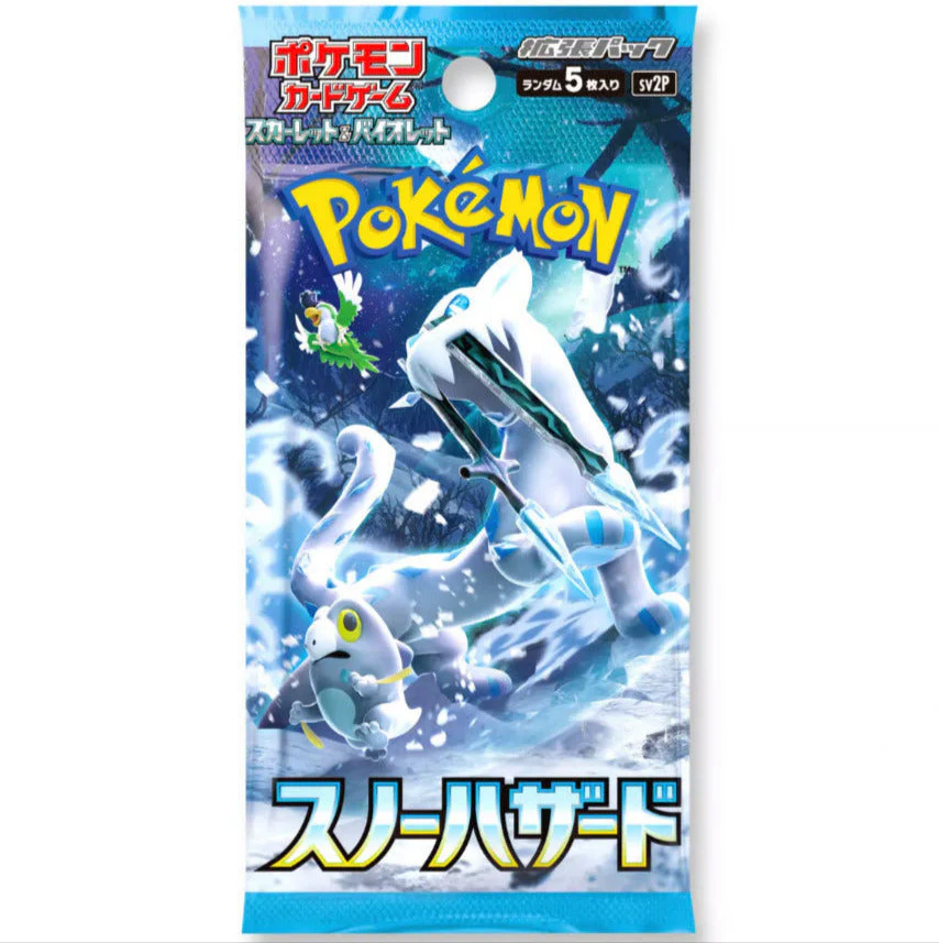BOOSTER POKEMON SV2P SNOW HAZARD - SOBRE JAPONÉS