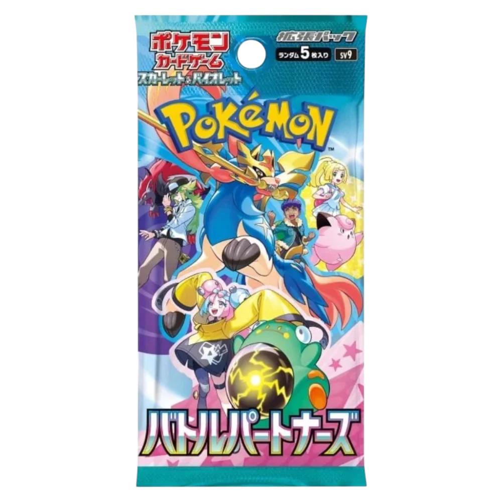 BOOSTER POKEMON SV9 BATTLE PARTNERS - SOBRE JAPONÉS