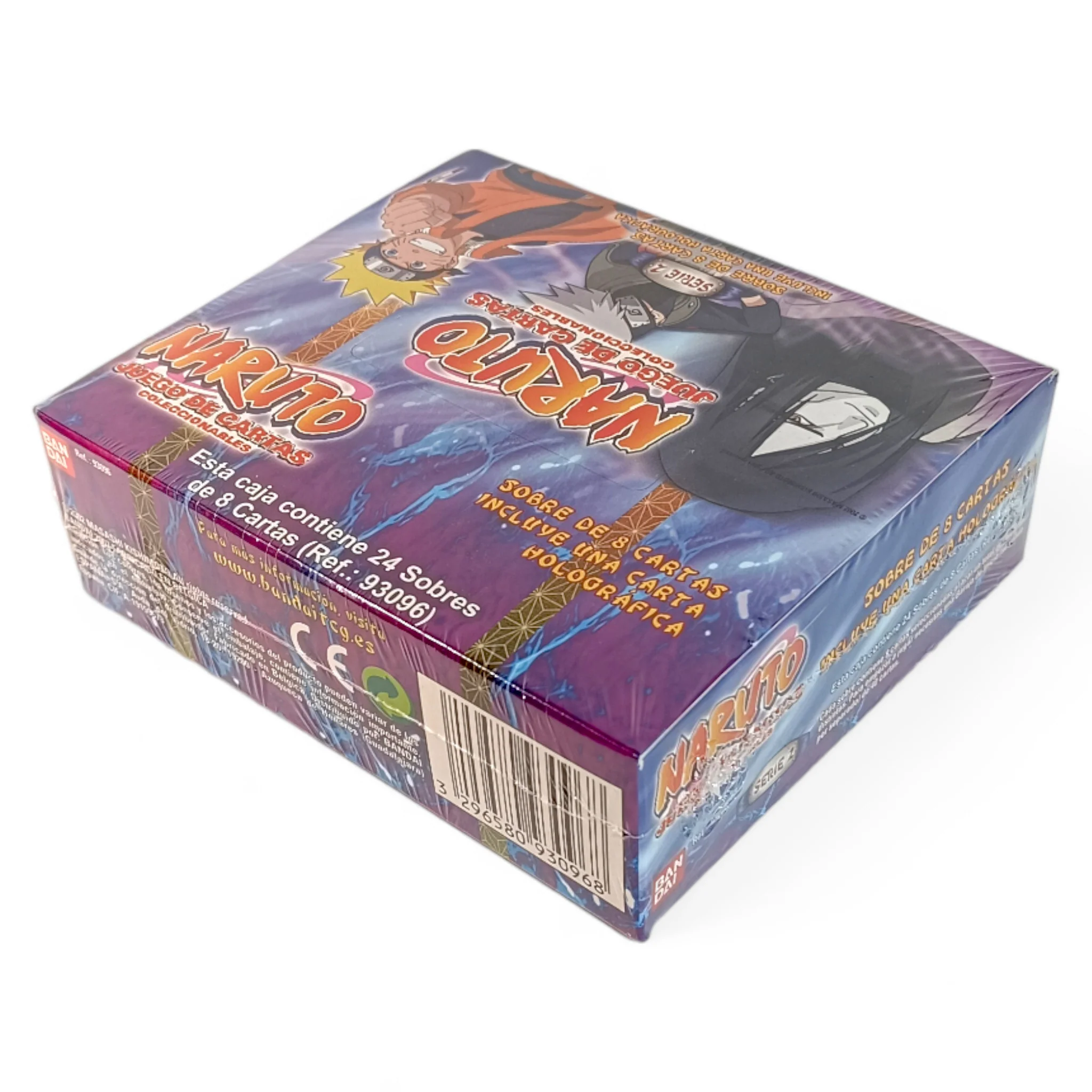 BOX NARUTO JUEGO DE CARTAS SERIE 2 JCC 24 SOBRES BANDAI CARDDASS (ESPAÑOL) - Image 3