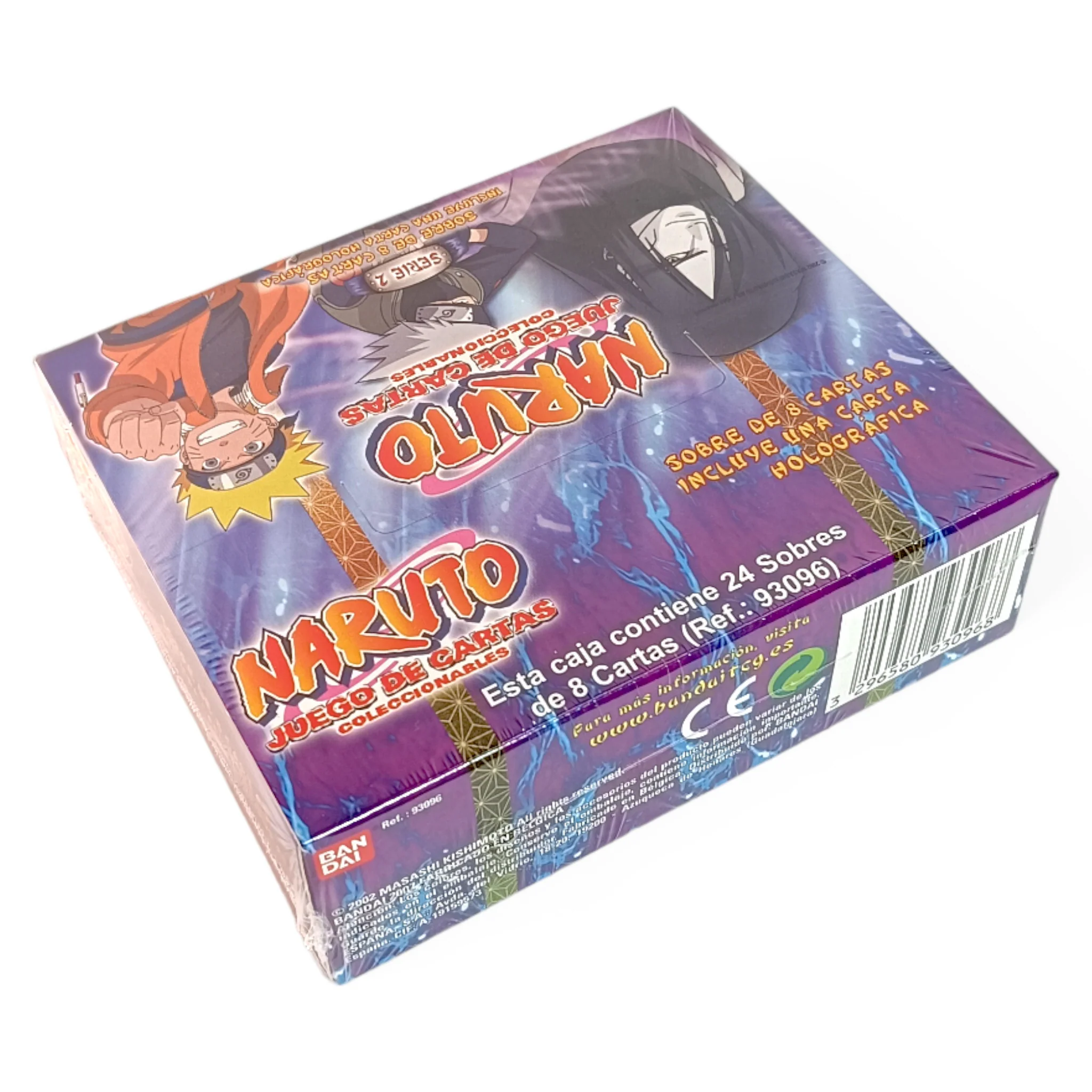 BOX NARUTO JUEGO DE CARTAS SERIE 2 JCC 24 SOBRES BANDAI CARDDASS (ESPAÑOL) - Image 4