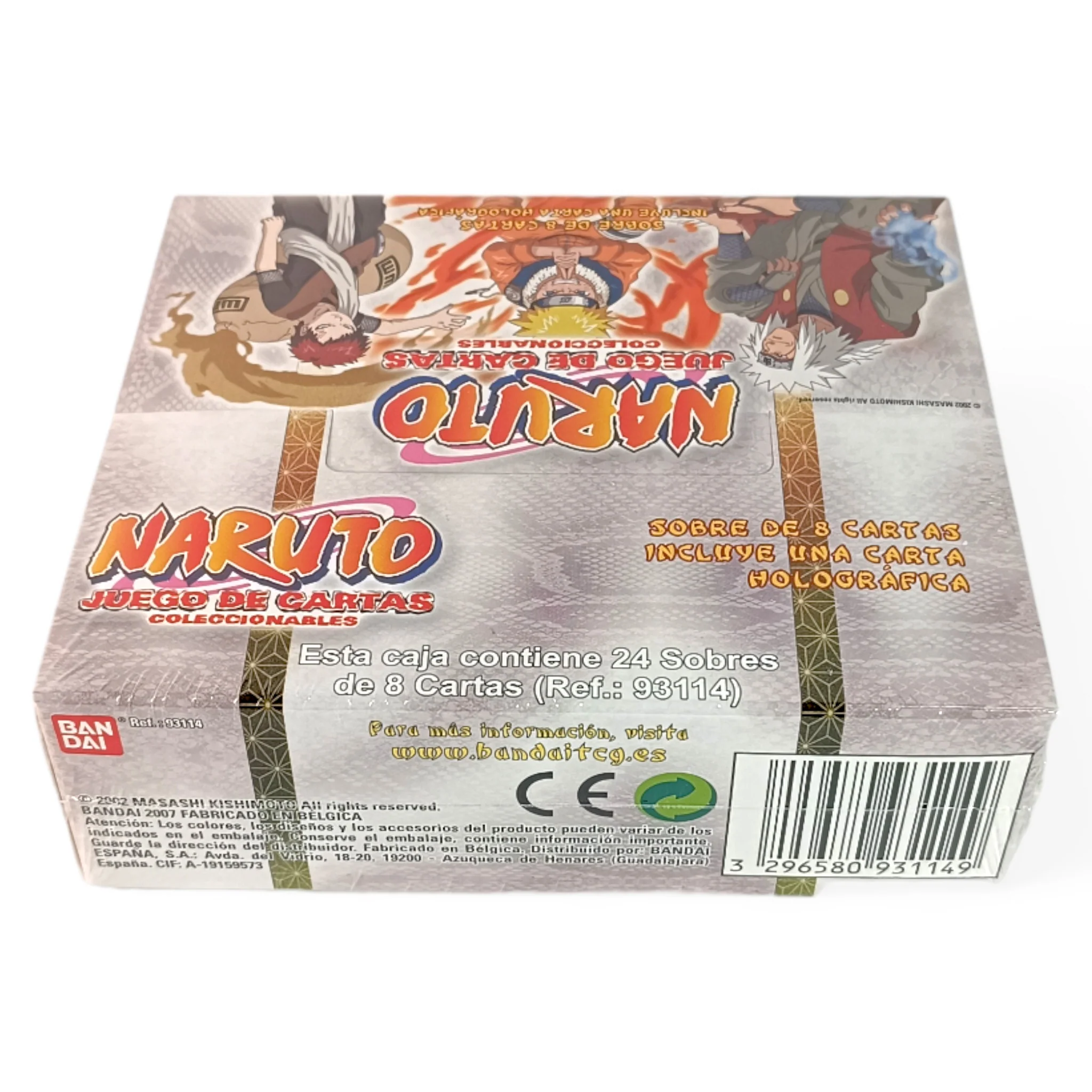 BOX NARUTO JUEGO DE CARTAS SERIE 3 JCC 24 SOBRES BANDAI CARDDASS (ESPAÑOL) - Image 5