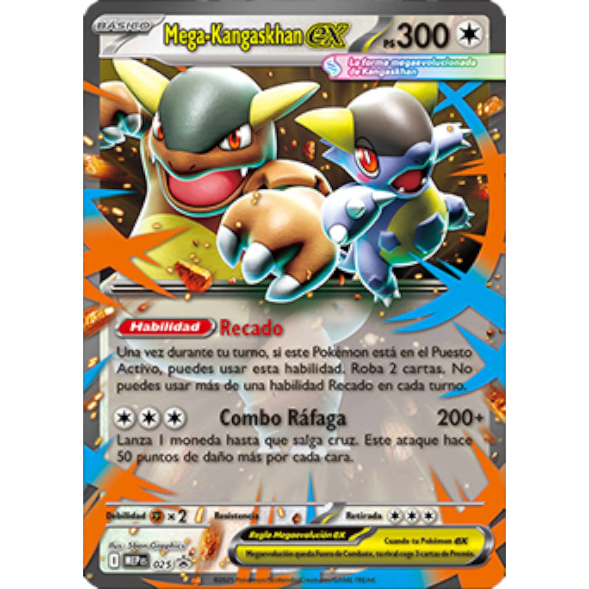 CAJA POKEMON MEGA KANGASKHAN EX (ESPAÑOL) - Image 2