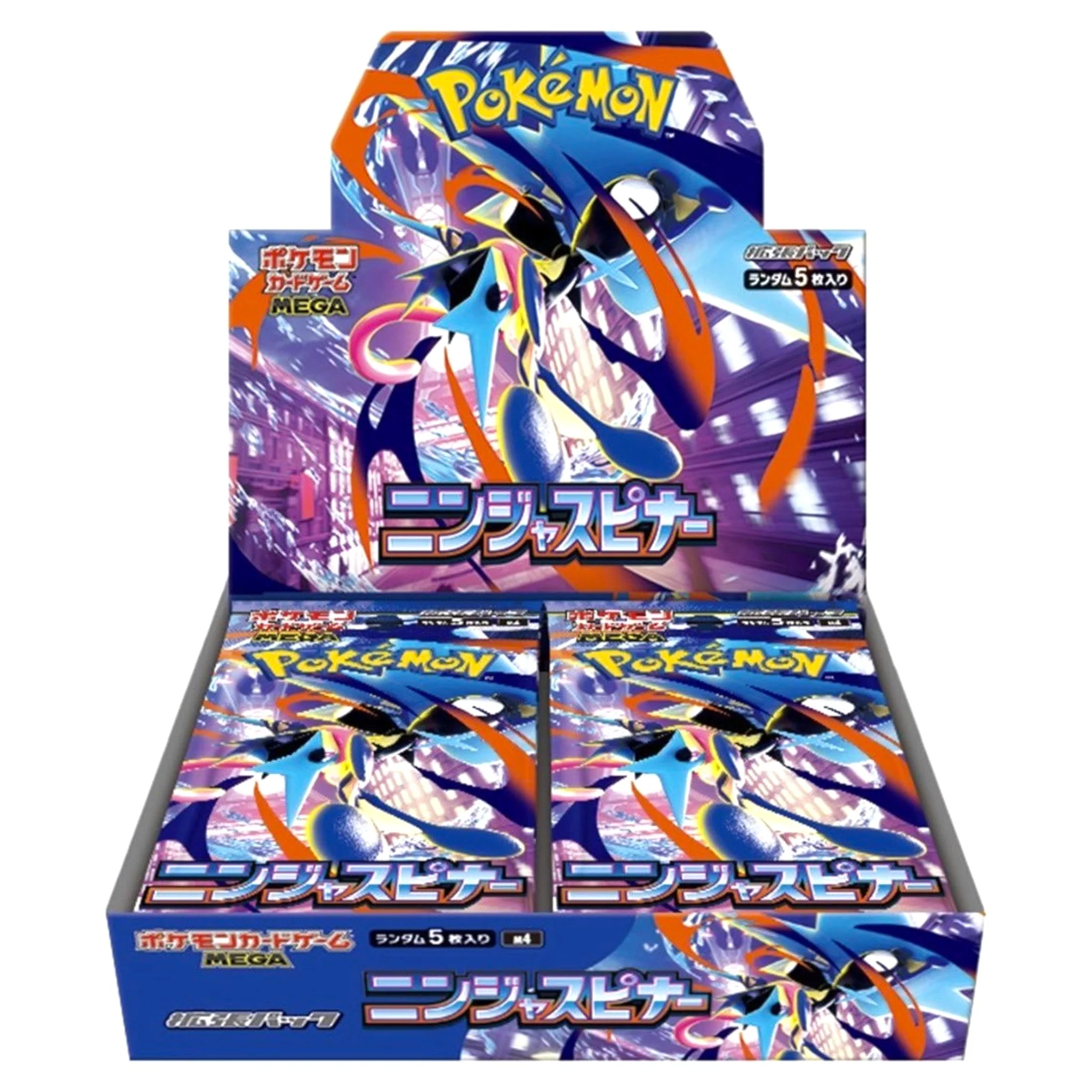 CAJA POKEMON NINJA SPINNER M4 (JAPONÉS)