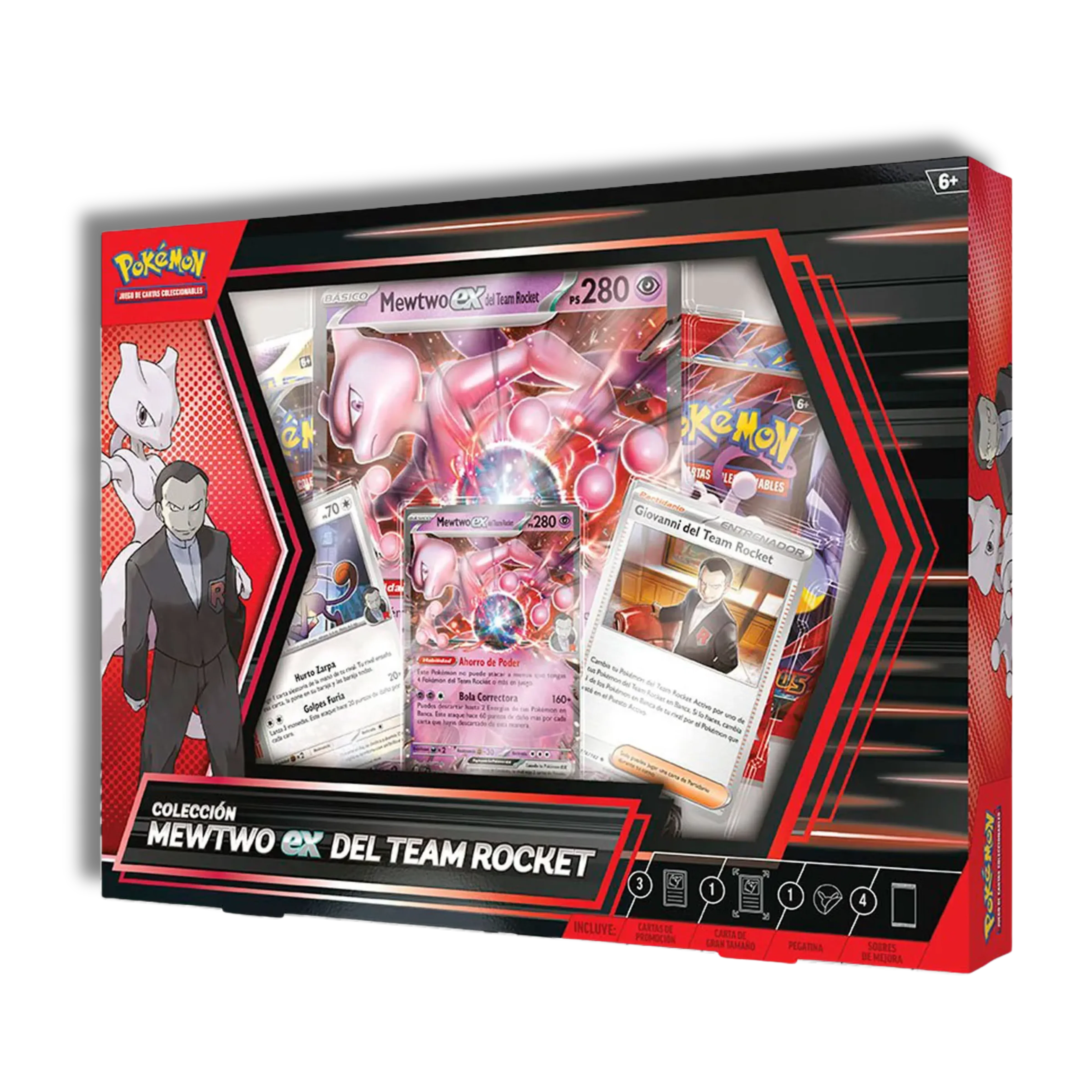 CAJA TEAM ROCKET EX POKEMON (ESPAÑOL)