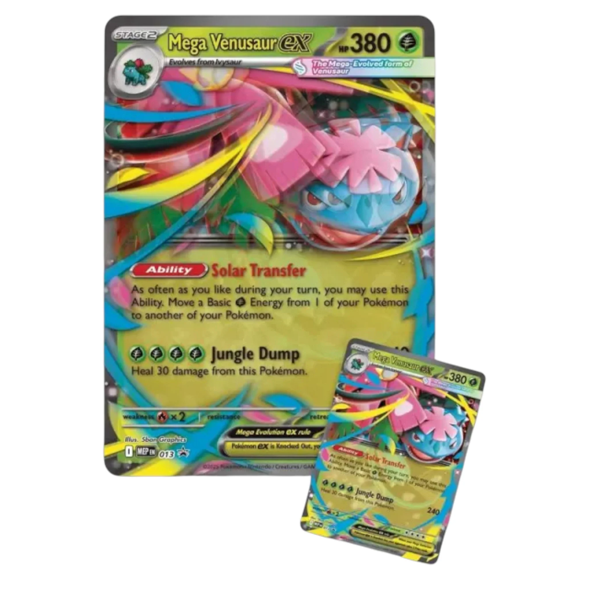 COLECCIÓN PREMIUM POKEMON MEGA VENASAUR EX POKEMON (ESPAÑOL) - Image 3