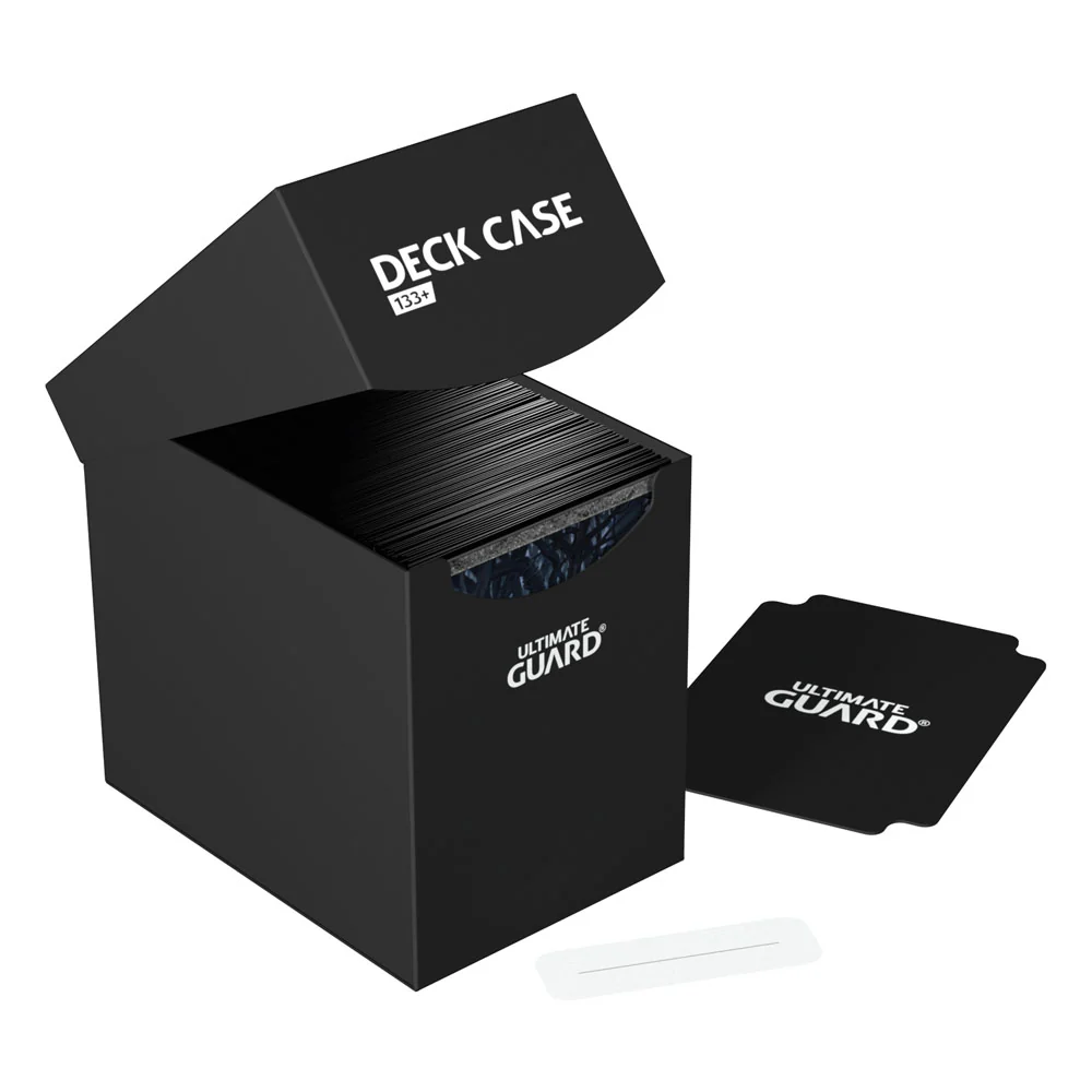 DECK CASE 133+ CAJA DE CARTAS TAMAÑO ESTÁNDAR NEGRO - ULTIMATE GUARD