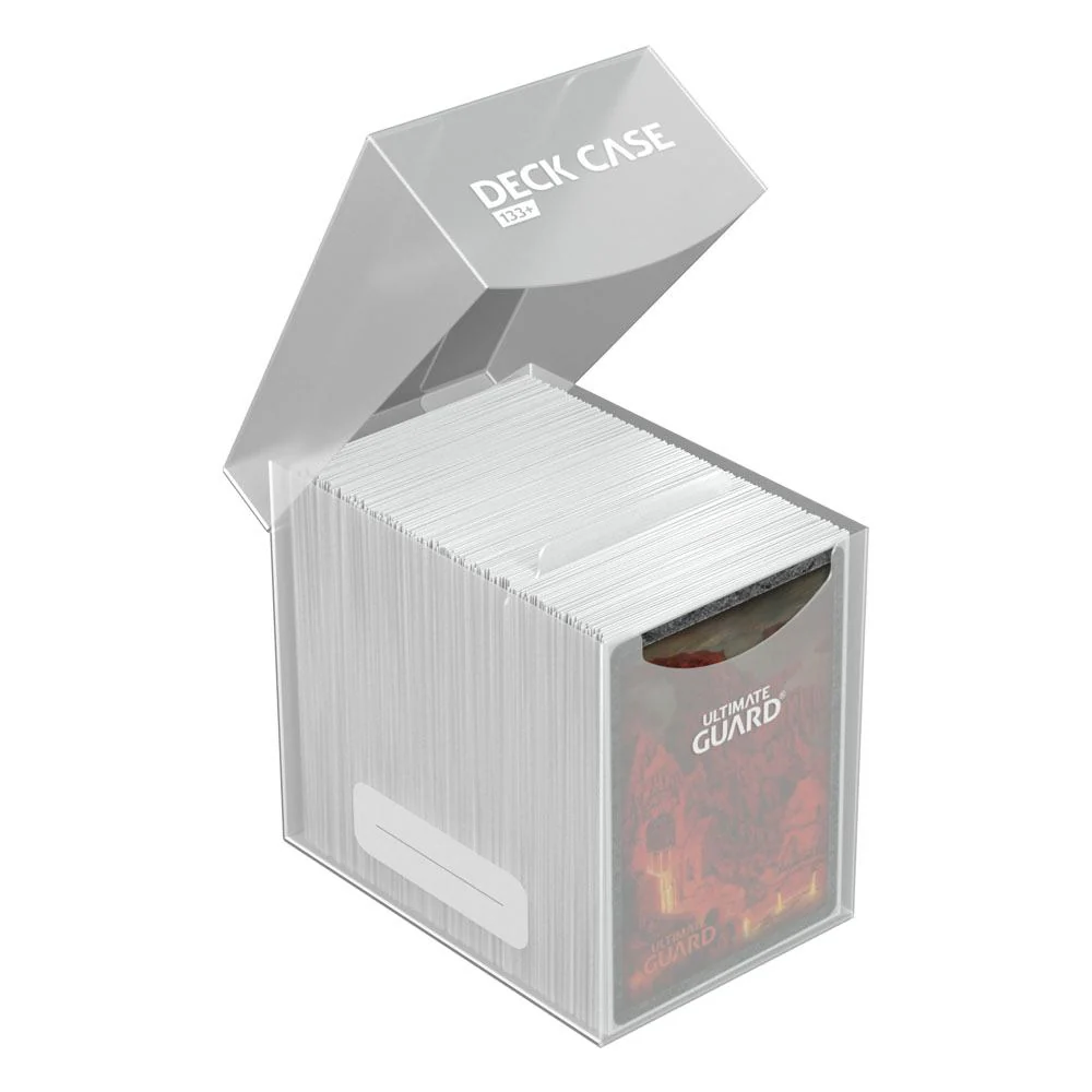 DECK CASE 133+ CAJA DE CARTAS TAMAÑO ESTÁNDAR TRANSPARENTE - ULTIMATE GUARD - Image 3