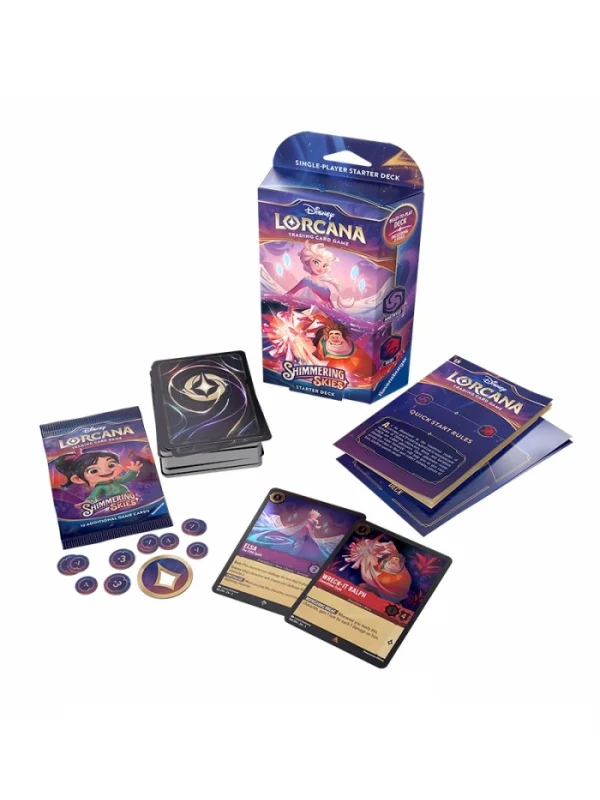 DISNEY LORCANA SERIE 5 - SHIMMERING SKIES STARTER DECK (INGLÉS) - Image 3
