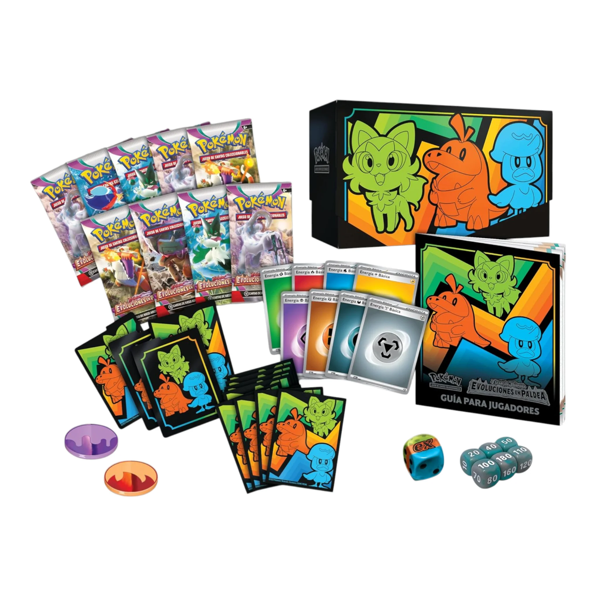ETB POKEMON SV2 EVOLUCIONES DE PALDEA ELITE TRAINER BOX (ESPAÑOL) - Image 2