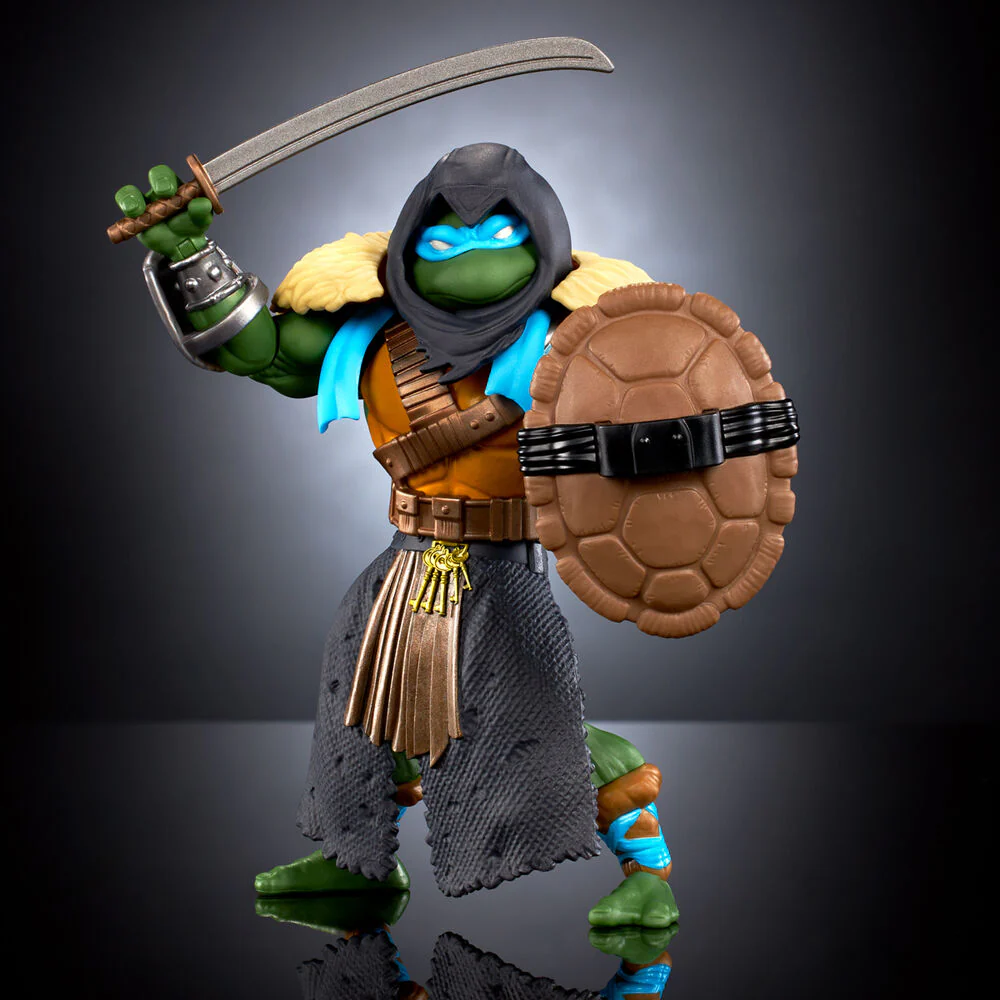 FIGURA STEALTH ARMOR LEONARDO TURTLES OF GRAYSKULL MASTERS OF THE UNIVERSE ORIGINS WAVE 4 - Image 3