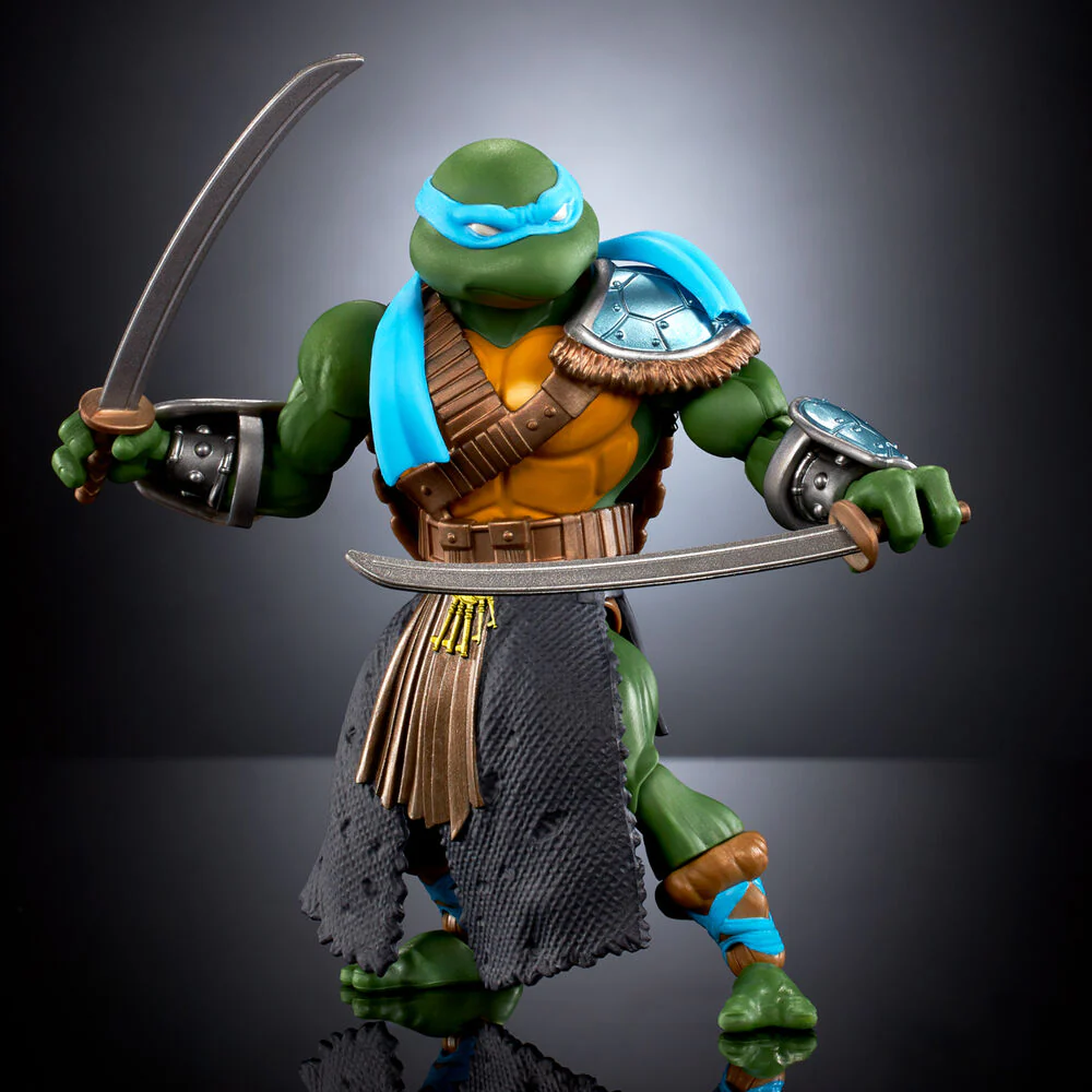 FIGURA STEALTH ARMOR LEONARDO TURTLES OF GRAYSKULL MASTERS OF THE UNIVERSE ORIGINS WAVE 4 - Image 4