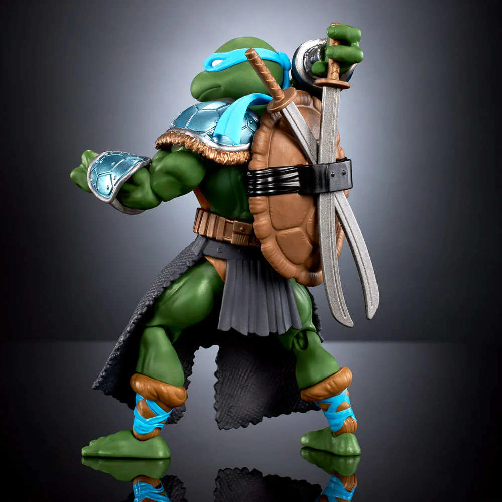 FIGURA STEALTH ARMOR LEONARDO TURTLES OF GRAYSKULL MASTERS OF THE UNIVERSE ORIGINS WAVE 4 - Image 5