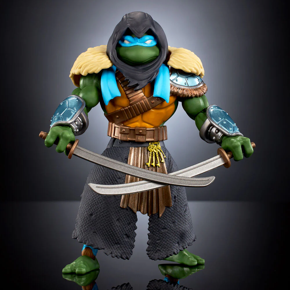 FIGURA STEALTH ARMOR LEONARDO TURTLES OF GRAYSKULL MASTERS OF THE UNIVERSE ORIGINS WAVE 4 - Image 6