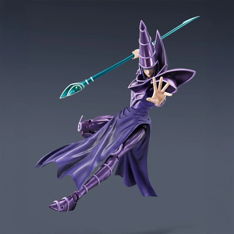FIGURA DARK MAGICIAN YU-GI-OH! S.H. MONSTER ARTS TAMASHII NATIONS - Image 2