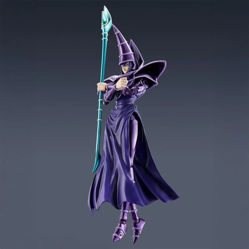 FIGURA DARK MAGICIAN YU-GI-OH! S.H. MONSTER ARTS TAMASHII NATIONS - Image 3