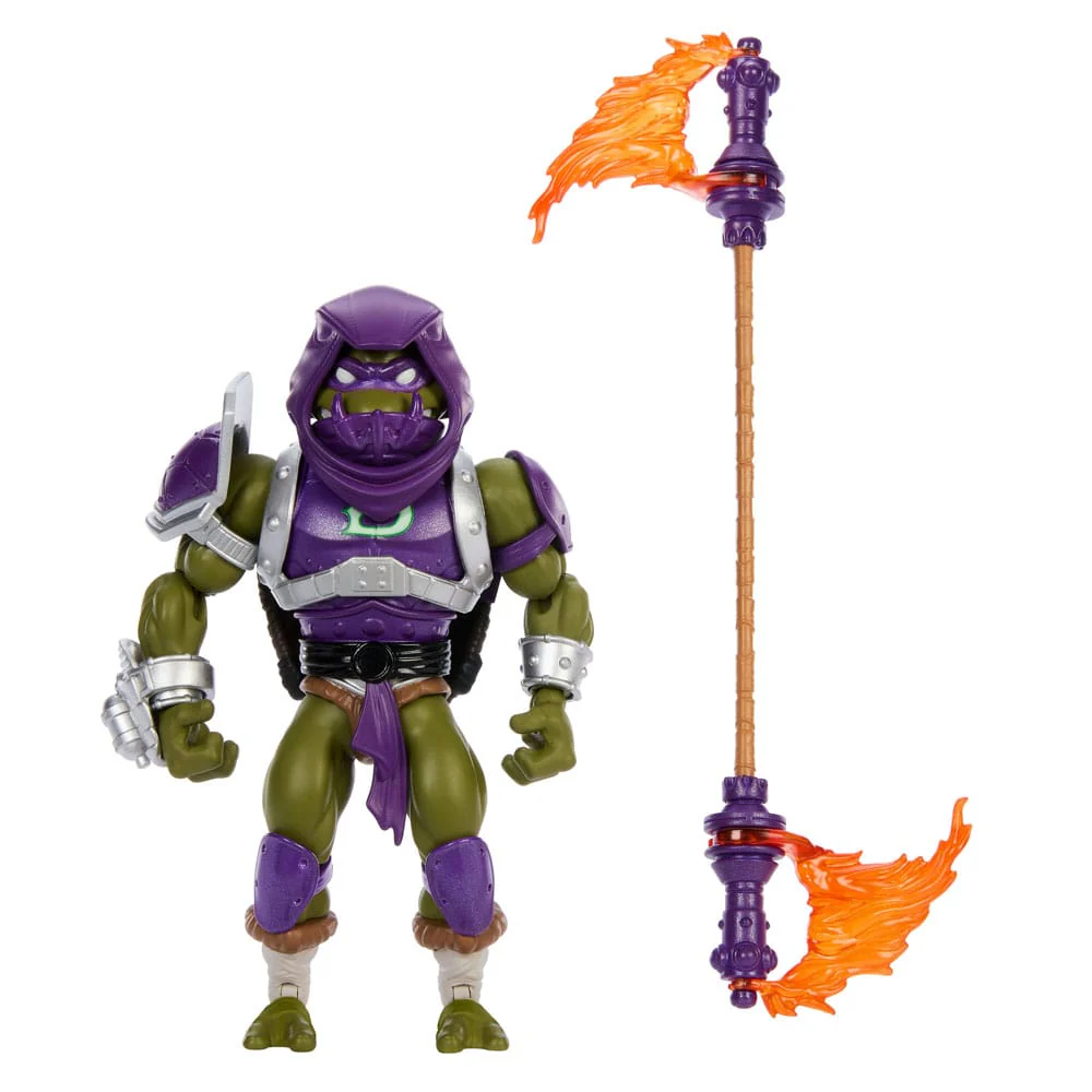FIGURA DONATELLO TURTLES OF GRAYSKULL MASTERS OF THE UNIVERSE ORIGINS WAVE 5 - Image 2