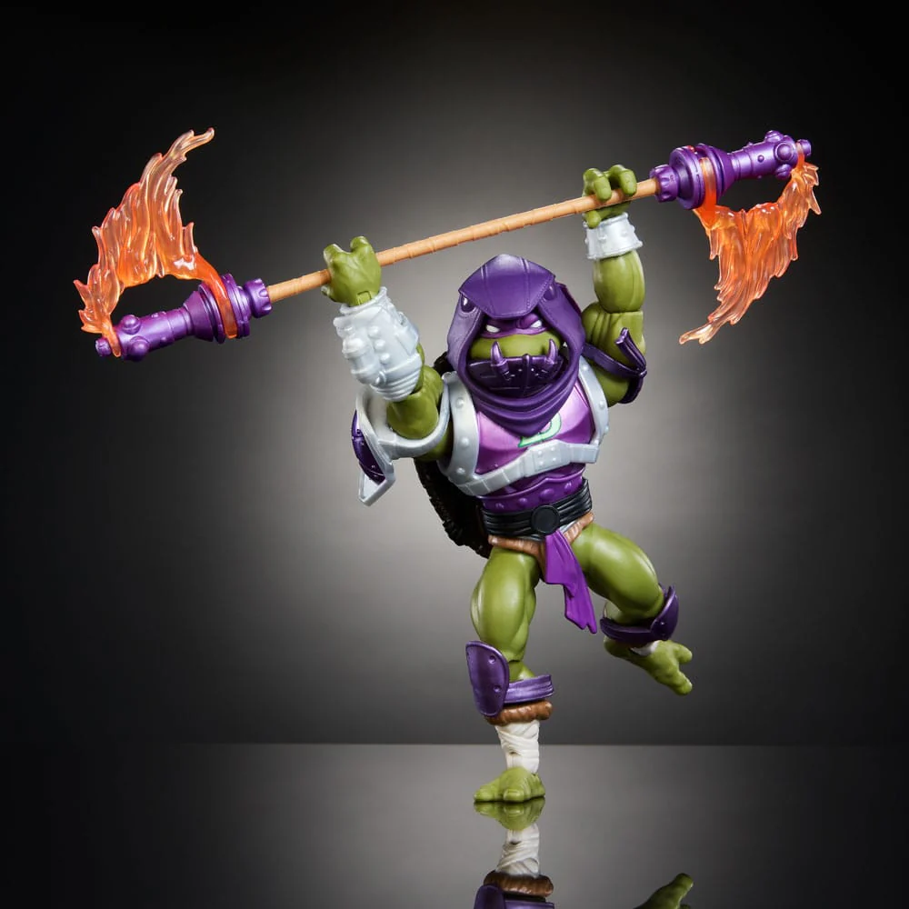 FIGURA DONATELLO TURTLES OF GRAYSKULL MASTERS OF THE UNIVERSE ORIGINS WAVE 5 - Image 5