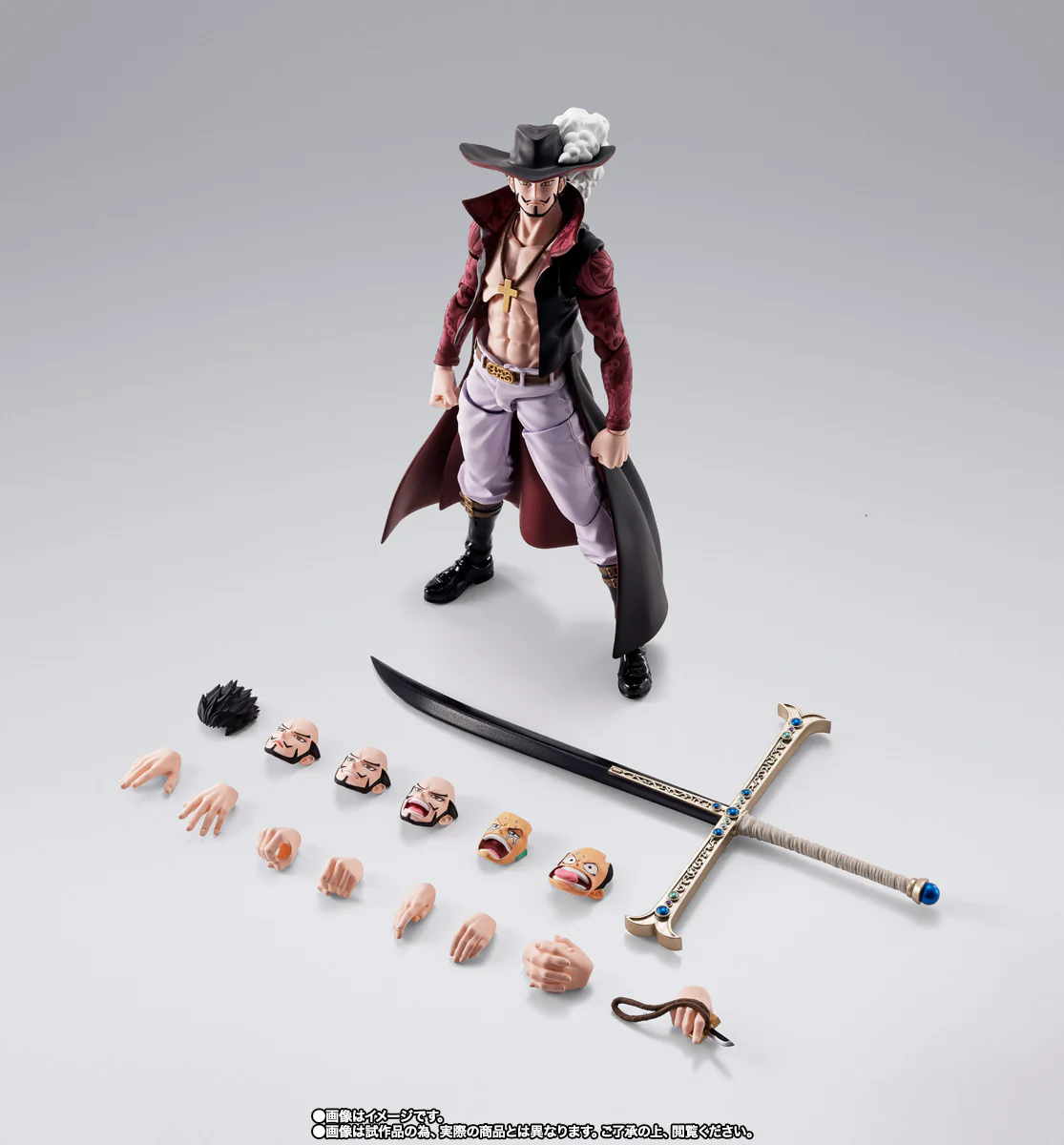 FIGURA DRACULE MIHAWK HAWKEYE ONE PIECE SH FIGUARTS - Image 7