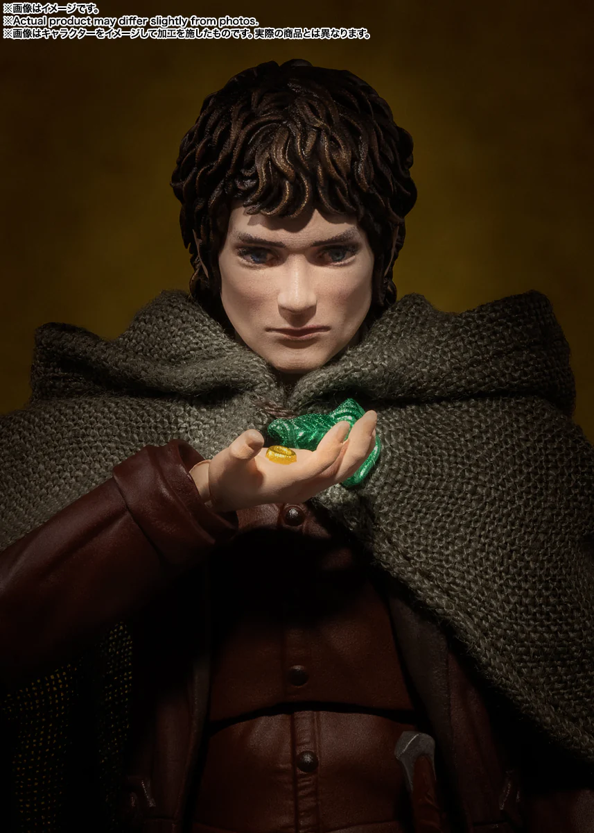 FIGURAS FRODO BAGGINS & GOLLUM THE LORD OF THE RINGS: THE FELLOWSHIP OF THE RING S.H. FIGUARTS TAMASHII NATIONS - Image 2