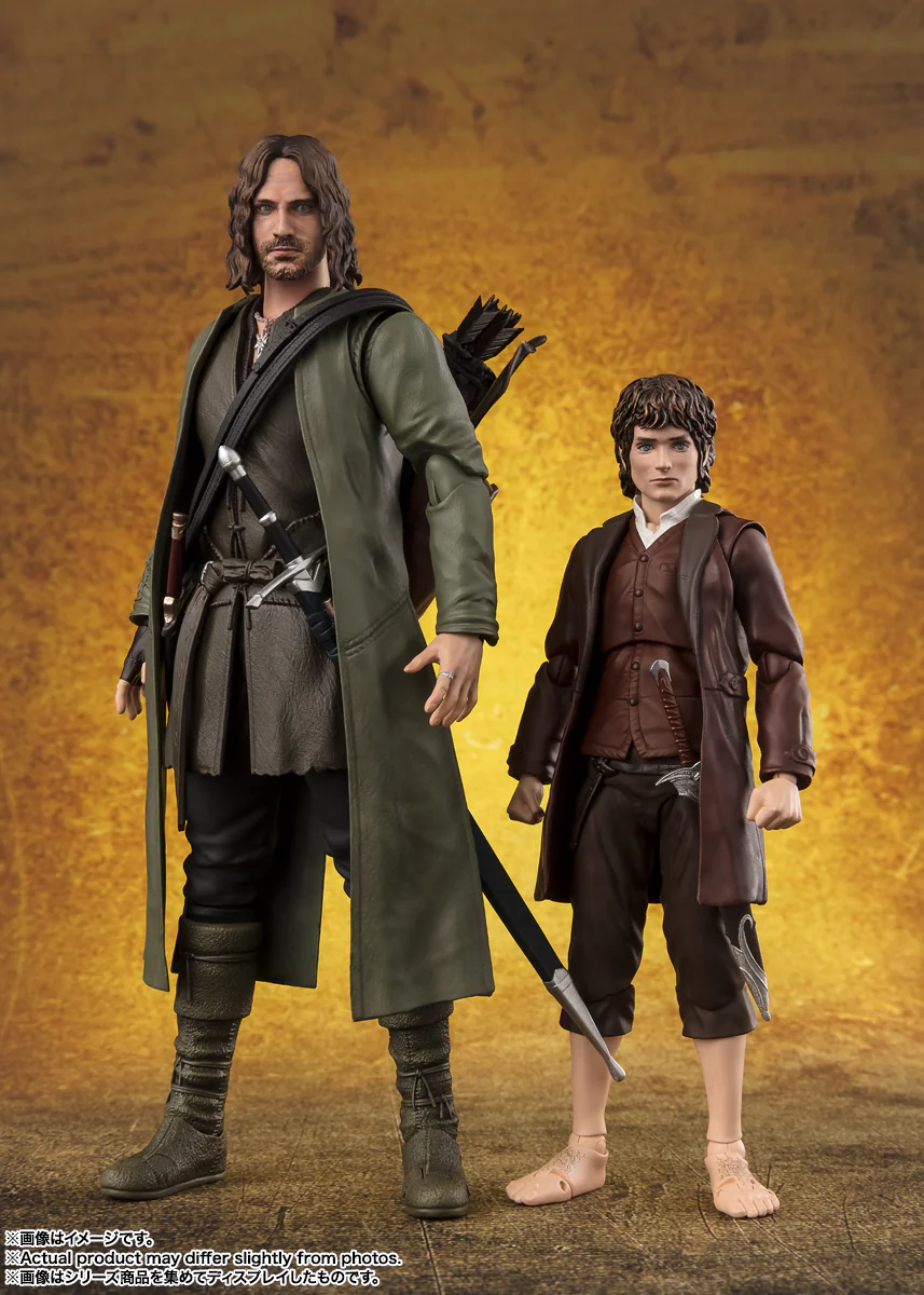 FIGURAS FRODO BAGGINS & GOLLUM THE LORD OF THE RINGS: THE FELLOWSHIP OF THE RING S.H. FIGUARTS TAMASHII NATIONS - Image 6