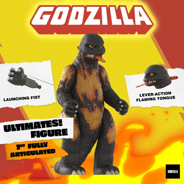 FIGURA GODZILLA 1995 TOHO SHOGUN ULTIMATES SUPER7 - Image 5