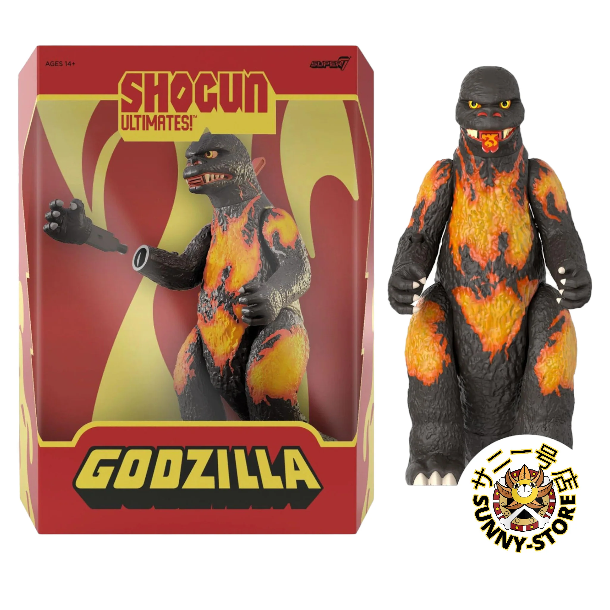FIGURA GODZILLA 1995 TOHO SHOGUN ULTIMATES SUPER7 - Image 6