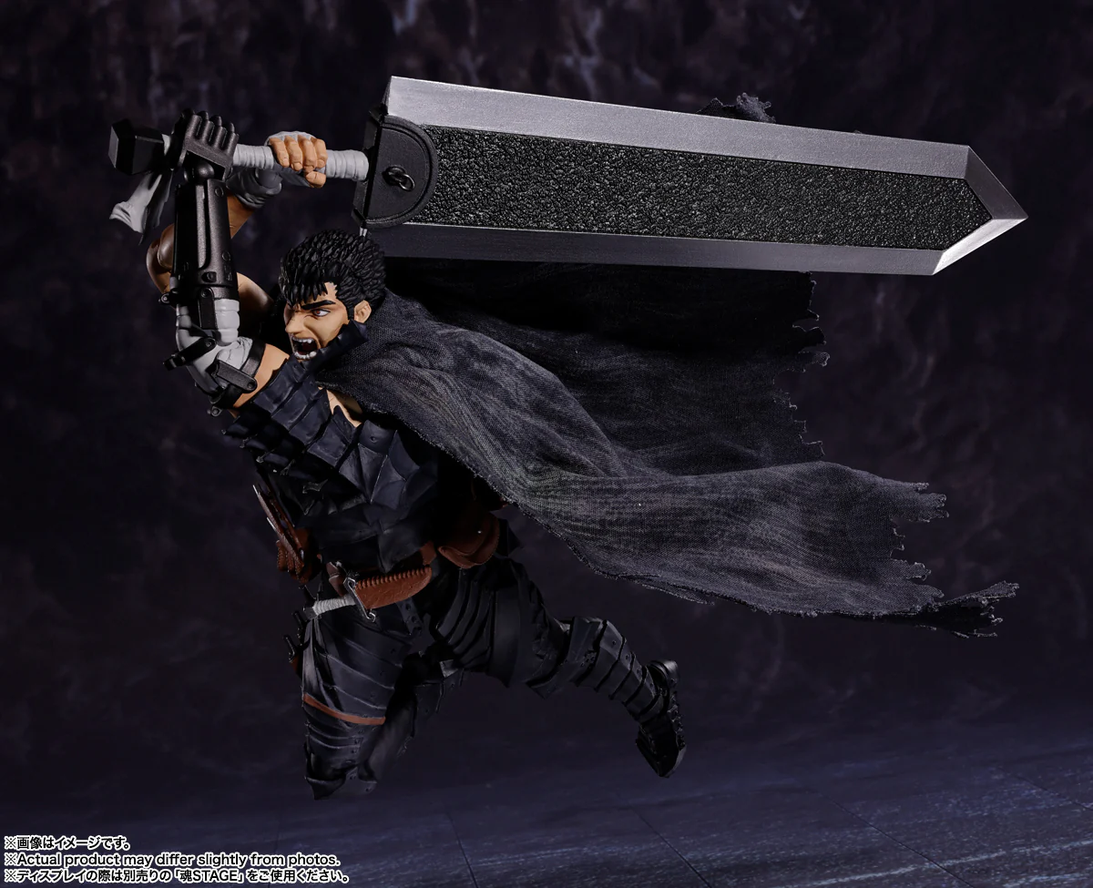 FIGURA GUTS BERSERKER ARMOR - BERSERK - S.H. FIGUARTS BANDAI TAMASHII NATIONS - Image 5