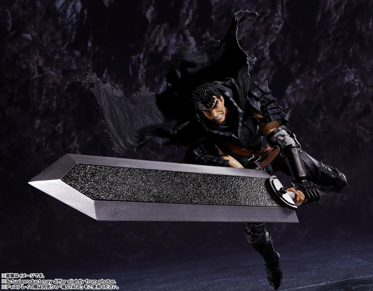 FIGURA GUTS BERSERKER ARMOR - BERSERK - S.H. FIGUARTS BANDAI TAMASHII NATIONS - Image 6