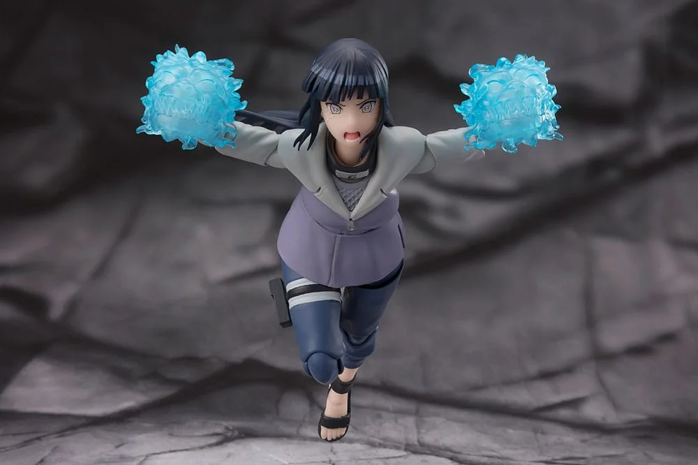 FIGURA HINATA HYUGA VIRTUOUS BYAKUGAN VERSION NARUTO SHIPPUDEN TAMASHII NATIONS - BANDAI SH FIGUARTS - Image 6