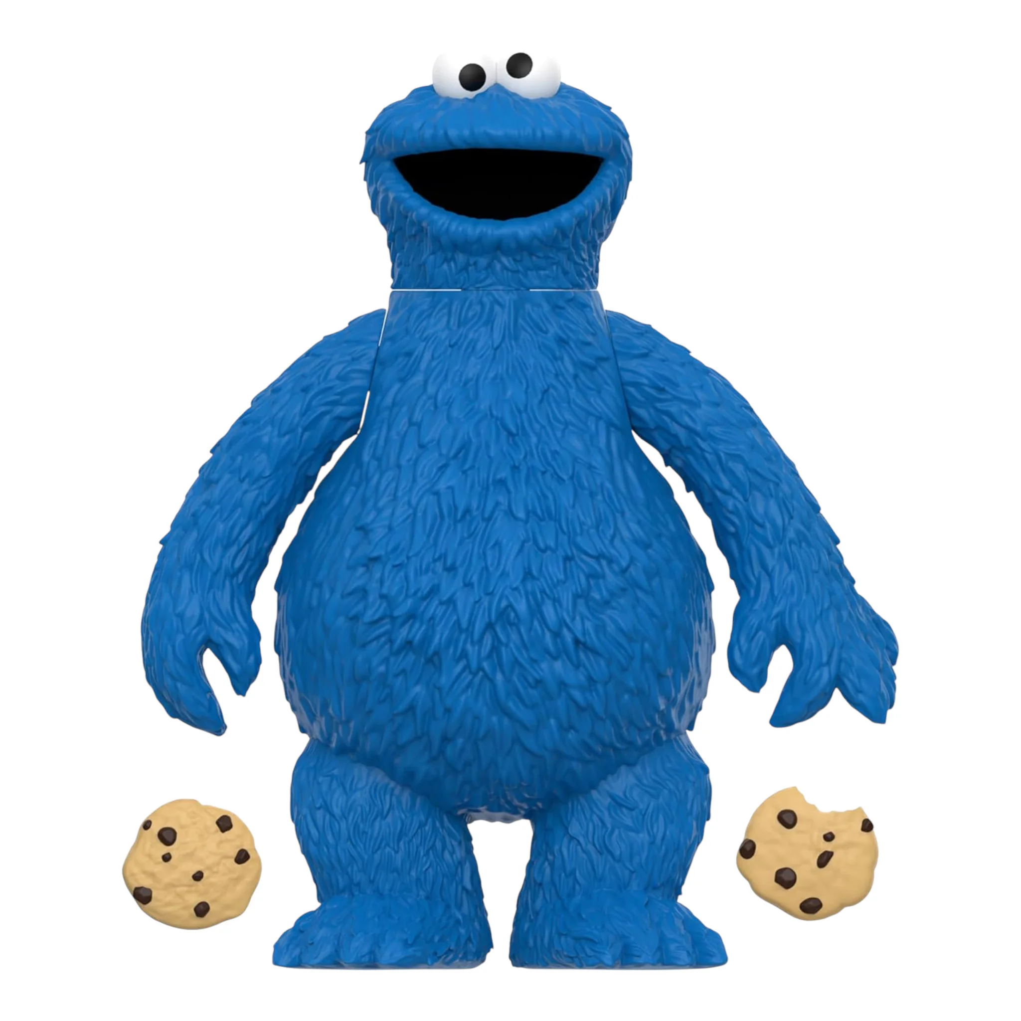 FIGURA COOKIE MONSTER SESAME STREET WAVE 2 - REACTION SUPER7 - Image 3
