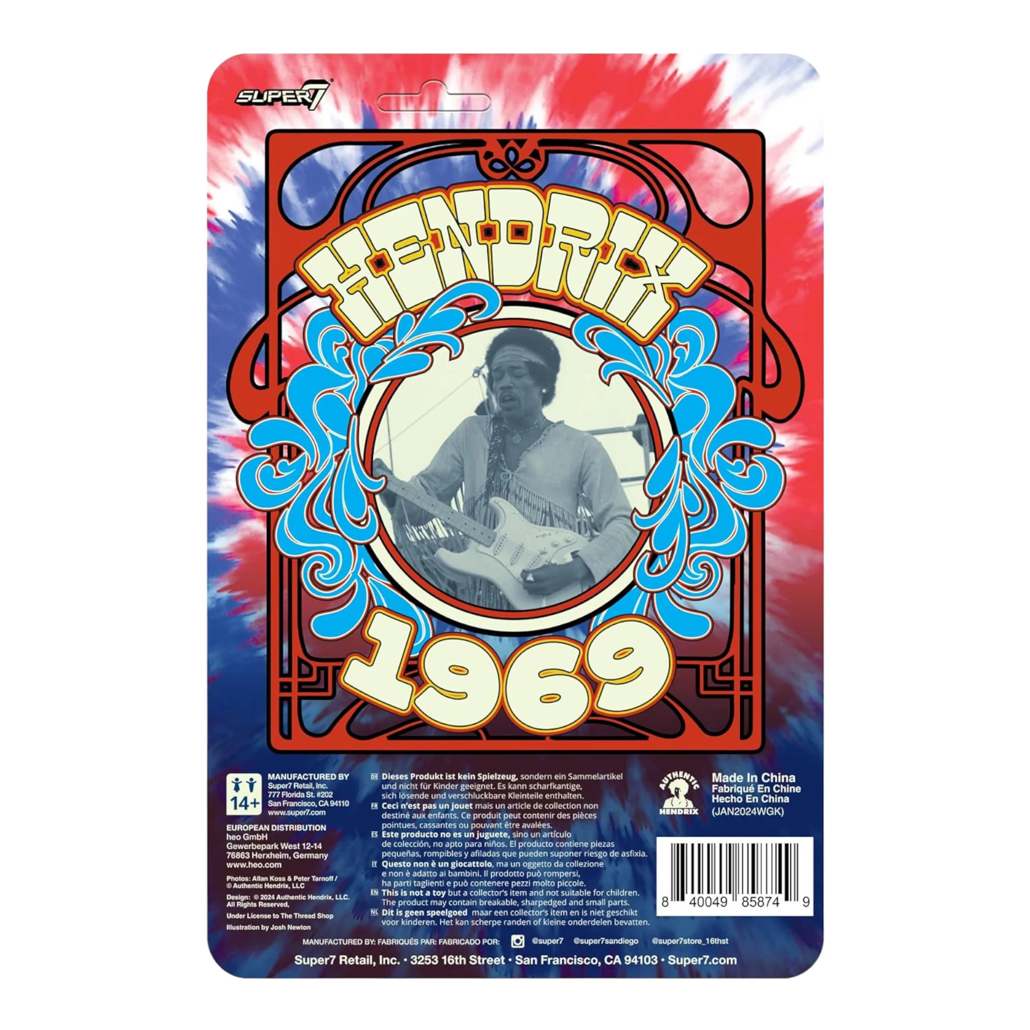 FIGURA JIMI HENDRIX FESTIVAL - REACTION SUPER7 - Image 6