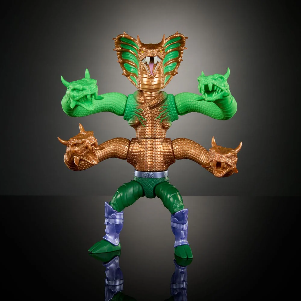 FIGURA KING HISS TURTLES OF GRAYSKULL MASTERS OF THE UNIVERSE ORIGINS DELUXE - Image 3