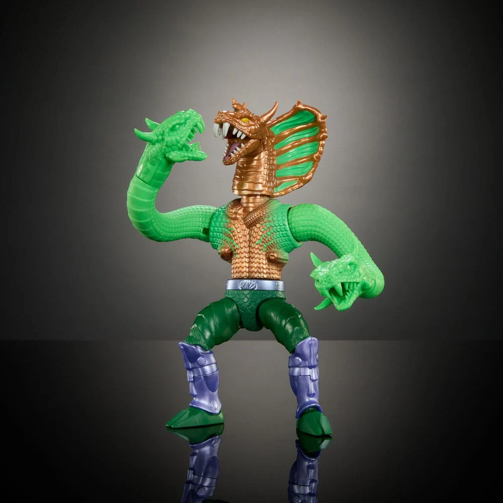 FIGURA KING HISS TURTLES OF GRAYSKULL MASTERS OF THE UNIVERSE ORIGINS DELUXE - Image 5