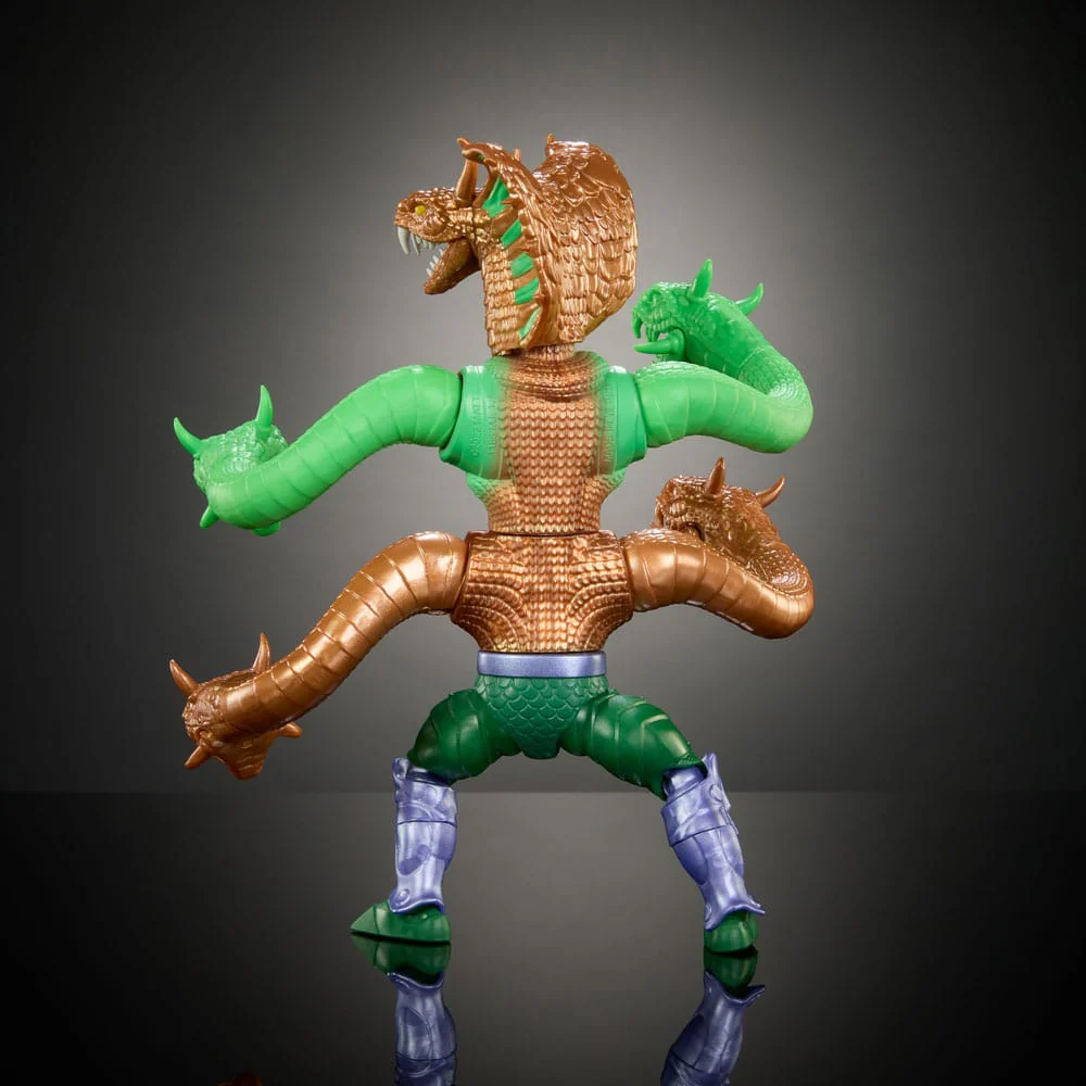 FIGURA KING HISS TURTLES OF GRAYSKULL MASTERS OF THE UNIVERSE ORIGINS DELUXE - Image 6