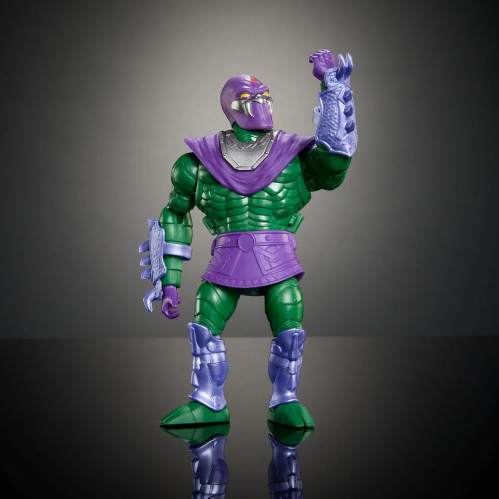 FIGURA KING HISS TURTLES OF GRAYSKULL MASTERS OF THE UNIVERSE ORIGINS DELUXE - Image 9