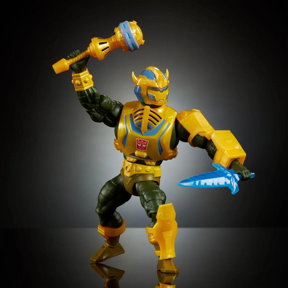 FIGURA MAN-AT-ARMS BUMBLEBEE TRANSFORMERS X MASTERS OF THE UNIVERSE - Image 4