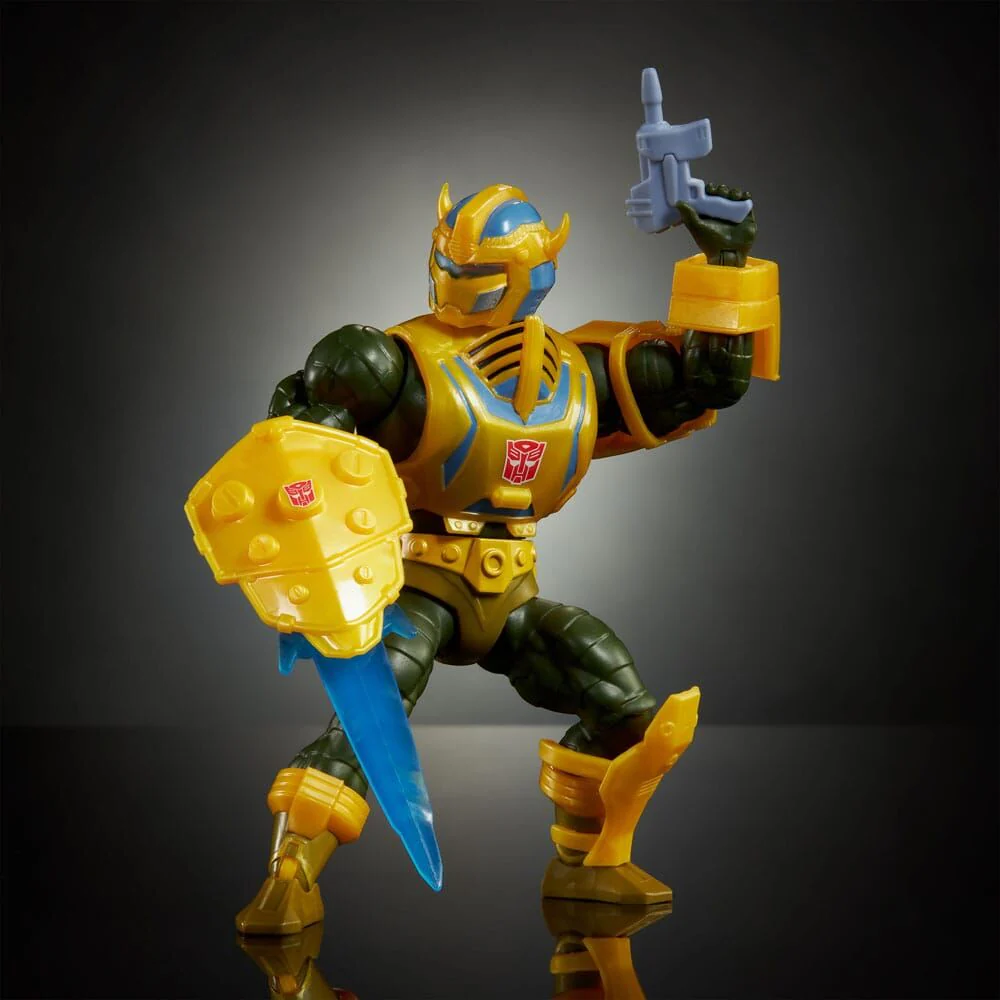 FIGURA MAN-AT-ARMS BUMBLEBEE TRANSFORMERS X MASTERS OF THE UNIVERSE - Image 5