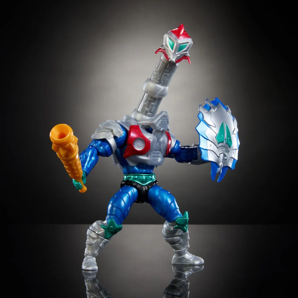FIGURA MEKANECK TURTLES OF GRAYSKULL MASTERS OF THE UNIVERSE ORIGINS WAVE 5 - Image 7